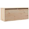 vidaXL t&ouml;m&ouml;r fenyőfa faliszekr&eacute;ny 80 x 30 x 35 cm