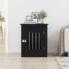 vidaXL fekete t&ouml;lgyfa kutyaketrec b&uacute;tor 55 x 75 x 65 cm