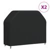 vidaXL 2 db 420D oxford-sz&ouml;vet grillezőhuzat 162x61x112 cm