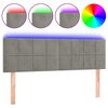 vidaXL vil&aacute;gossz&uuml;rke b&aacute;rsony LED-es fejt&aacute;mla 144x5x78/88 cm