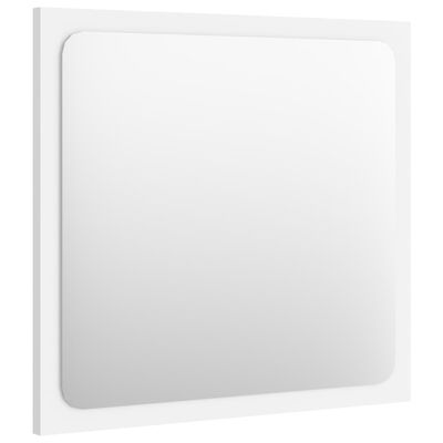 vidaXL fehér forgácslap fürdőszobai tükör 40 x 1,5 x 37 cm