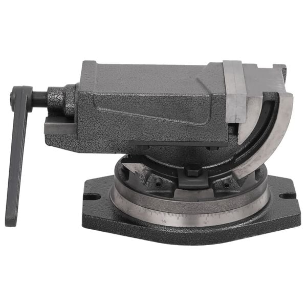 vidaXL kéttengelyes dönthető satu 100 mm