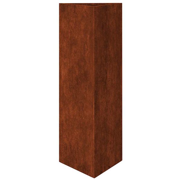 vidaXL corten ac&eacute;l n&ouml;v&eacute;nytart&oacute; 30x26x75 cm