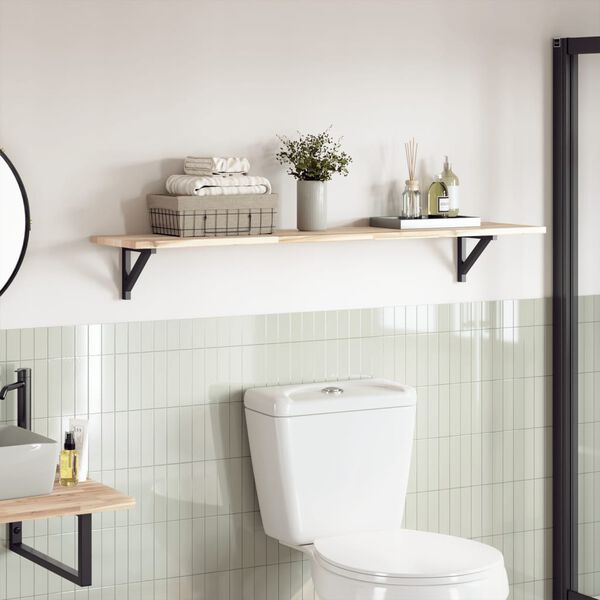 vidaXL t&ouml;m&ouml;r ak&aacute;cfa t&eacute;glalap alak&uacute; asztallap 120 x 30 x 2 cm