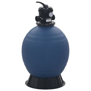 vidaXL k&eacute;k medence-homokszűrő 6-&aacute;ll&aacute;s&uacute; szeleppel 560 mm