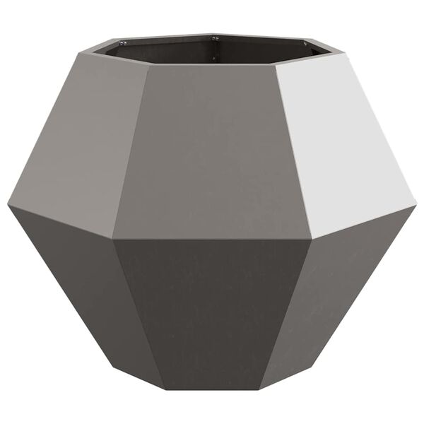 vidaXL N&ouml;v&eacute;nytart&oacute; Rozsd&aacute;s 75 x 75 x 60 cm Időj&aacute;r&aacute;s&aacute;ll&oacute; ac&eacute;l