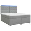 vidaXL Boxspring &aacute;gy matraccal Vil&aacute;gossz&uuml;rke 160 x 200 cm Sz&ouml;vet