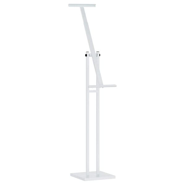 vidaXL Ki&aacute;ll&iacute;t&oacute; &Aacute;llv&aacute;ny Feh&eacute;r 26,5 x 26,5 x 150 cm Ac&eacute;l