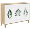 vidaXL Sz&eacute;f HANAU Sonoma 102 x 33 x 75 cm Szerelt Fa