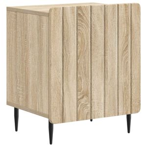 vidaXL &Eacute;jjeliszekr&eacute;ny Sonoma T&ouml;lgy 43 x 34,5 x 52 cm Szerelt Fa
