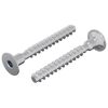 vidaXL Csavar 2 db Horganyzott 5 x 40 mm Vas