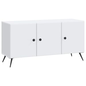vidaXL TV szekr&eacute;ny Feh&eacute;r 99 x 34,5 x 50 cm Szerelt Fa