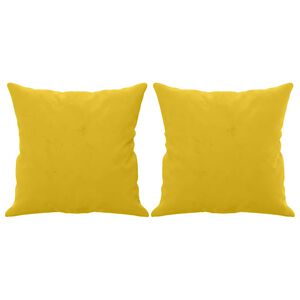 vidaXL 2 db s&aacute;rga b&aacute;rsony d&iacute;szp&aacute;rna 40 x 40 cm