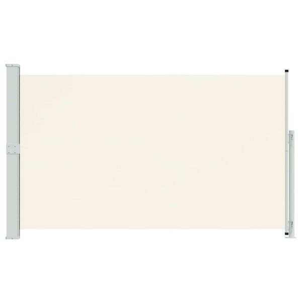 vidaXL kr&eacute;msz&iacute;nű beh&uacute;zhat&oacute; oldals&oacute; terasznapellenző 180 x 300 cm