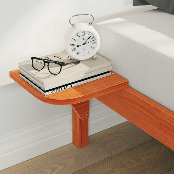 vidaXL &Aacute;gykeret &eacute;jjeliszekr&eacute;nyekkel Faggy&uacute; barna 180 x 210 cm