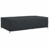 vidaXL B&uacute;tor takar&oacute; Egysz&iacute;nű Fekete 315 x 180 x 74 cm 600D