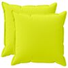 vidaXL P&aacute;rna huzat 2 db HOUTEN F&eacute;nyes z&ouml;ld 70 x 70 cm Poli&eacute;szter