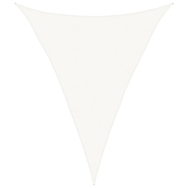 vidaXL feh&eacute;r HDPE napvitorla 160 g/m&sup2; 4 x 5 x 5 m