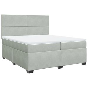 vidaXL vil&aacute;gossz&uuml;rke b&aacute;rsony rug&oacute;s &aacute;gy matraccal 200x200 cm