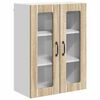 vidaXL Fali &uuml;veges szekr&eacute;ny LUCCA Sonoma T&ouml;lgy 60 x 31 x 80 cm