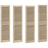 vidaXL Sz&eacute;fajt&oacute; 4 pcs Term&eacute;szetes 140,5 x 2,1 x 39,5 cm T&ouml;m&ouml;r fenyőfa