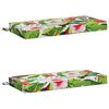 vidaXL Pad p&aacute;rn&aacute;k SOEST 2 db 100% poli&eacute;szter Soksz&iacute;nű 80 x 40 x 8 cm