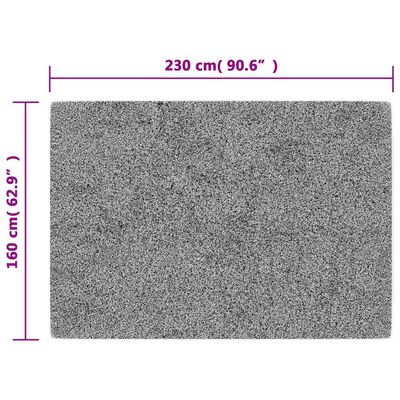 vidaXL mintás csúszásmentes mosható szőnyeg 160 x 230 cm