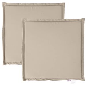 vidaXL 2 db topsz&iacute;nű n&eacute;gyzet alak&uacute; kerti &uuml;lőp&aacute;rna 45 x 45 x 2 cm