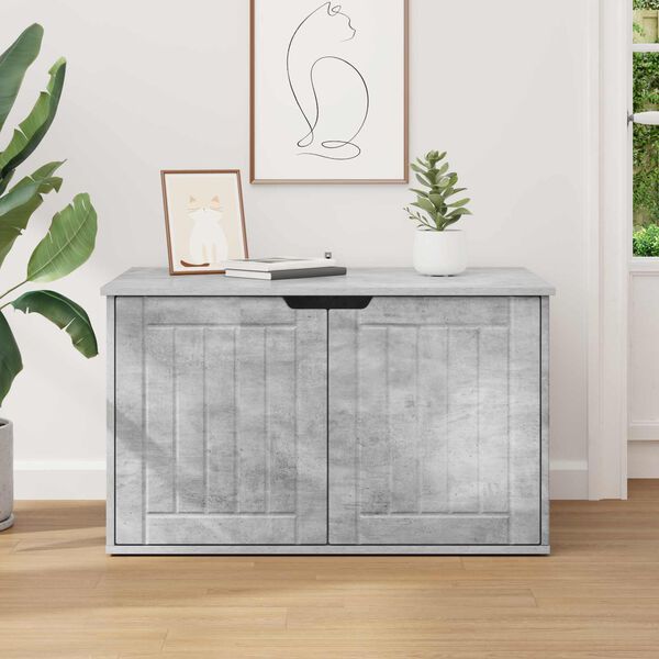 vidaXL Macska H&aacute;z Beton 85 x 55 x 50,5 cm Faanyag