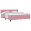 vidaXL Boxrug&oacute;s &aacute;gy fejt&aacute;ml&aacute;val R&oacute;zsasz&iacute;n 200 x 180 cm B&aacute;rsony