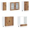 vidaXL 8 darabos konyhaszekr&eacute;ny k&eacute;szlet r&eacute;gi f&aacute;b&oacute;l k&eacute;sz&uuml;lt műfa