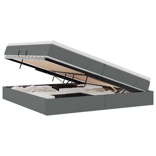 vidaXL &Aacute;gy t&aacute;rol&oacute;val &eacute;s matraccal S&ouml;t&eacute;tsz&uuml;rke 200 x 200 cm Poli&eacute;szter