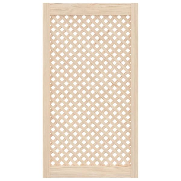 vidaXL 2 db t&ouml;m&ouml;r fenyőfa r&aacute;csos szekr&eacute;nyajt&oacute; 49,5x99 cm