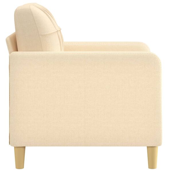 vidaXL kr&eacute;msz&iacute;nű sz&ouml;vet kanap&eacute;fotel 60 cm