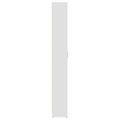 vidaXL fehér forgácslap előszobaszekrény 55 x 25 x 189 cm