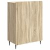 vidaXL Sz&eacute;f Sonoma T&ouml;lgy 66 x 34,5 x 92 cm Szerelt Fa