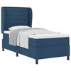 vidaXL Boxrug&oacute;s &aacute;gy matracmal fejt&aacute;ml&aacute;val K&eacute;k 90 x 200 cm sz&ouml;vet