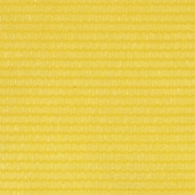 vidaXL sárga HDPE erkélytakaró 120 x 300 cm