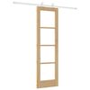 vidaXL Csúszó ajtó ORKDAL Természetes 61 x 198,5 cm