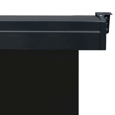 vidaXL fekete oldalsó terasznapellenző 140 x 250 cm
