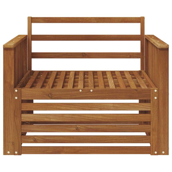 vidaXL 2 Darab Karfa n&eacute;lk&uuml;li kanap&eacute; T&ouml;m&ouml;r Ak&aacute;cfa Term&eacute;szetes