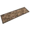 vidaXL barna reggeli mint&aacute;s moshat&oacute; b&aacute;rsony konyhaszőnyeg 45x150 cm