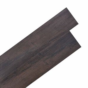 vidaXL Padl&oacute;deszk&aacute;k S&ouml;t&eacute;t Barna 5,02 m&sup2; 36 db PVC