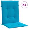 vidaXL 4 db k&eacute;k oxford sz&ouml;vet h&aacute;tt&aacute;ml&aacute;s sz&eacute;kp&aacute;rna 100x50x3 cm
