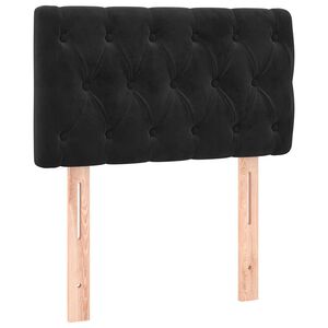 vidaXL fekete b&aacute;rsony fejt&aacute;mla 80x7x78/88 cm