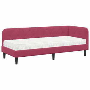vidaXL Sarok&aacute;gy keret Bord&oacute; 80 x 200 cm B&aacute;rsony