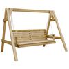 vidaXL impregn&aacute;lt fenyőfa kerti hintapad 205 x 150 x 157 cm