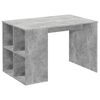 FMD betonsz&uuml;rke &iacute;r&oacute;asztal oldals&oacute; polcokkal 117 x 73 x 75 cm