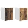 vidaXL Fali Szekr&eacute;ny PORTO 2 db Antik Fa 30 x 31 x 40 cm Szerelt Fa