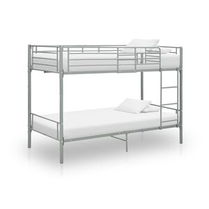 vidaXL sz&uuml;rke f&eacute;m emeletes &aacute;gy 90 x 200 cm